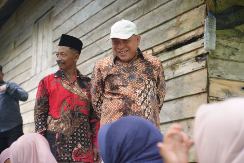 Isran Noor Tinjau Lapangan Setmilpres di Samboja Barat, Sebanyak 90 Mini Ranch Sudah Dibangun