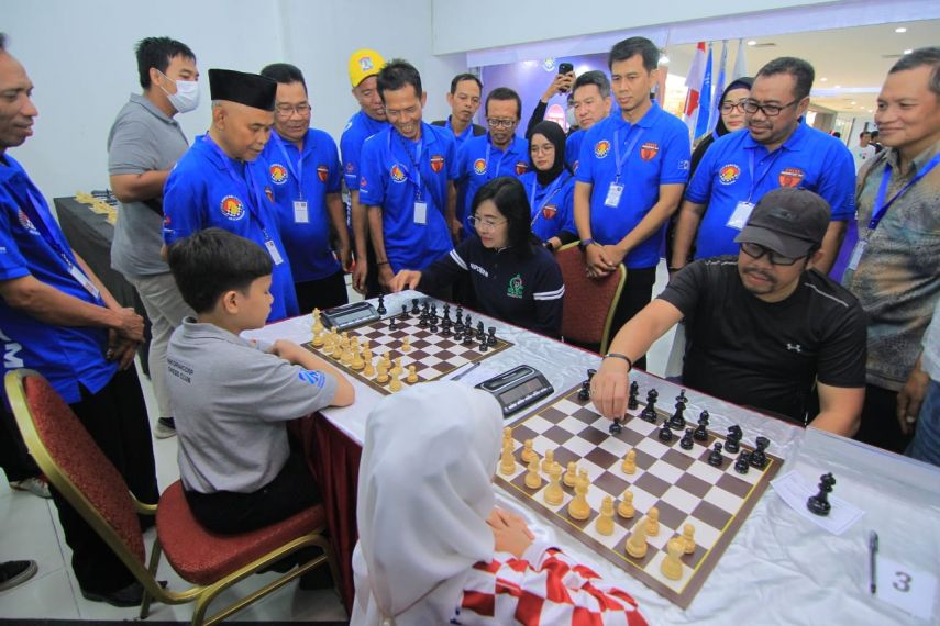 Ajang Cetak Atlet Nasional, Percasi Gelar Chess Tournament Inkorincorp 2nd 