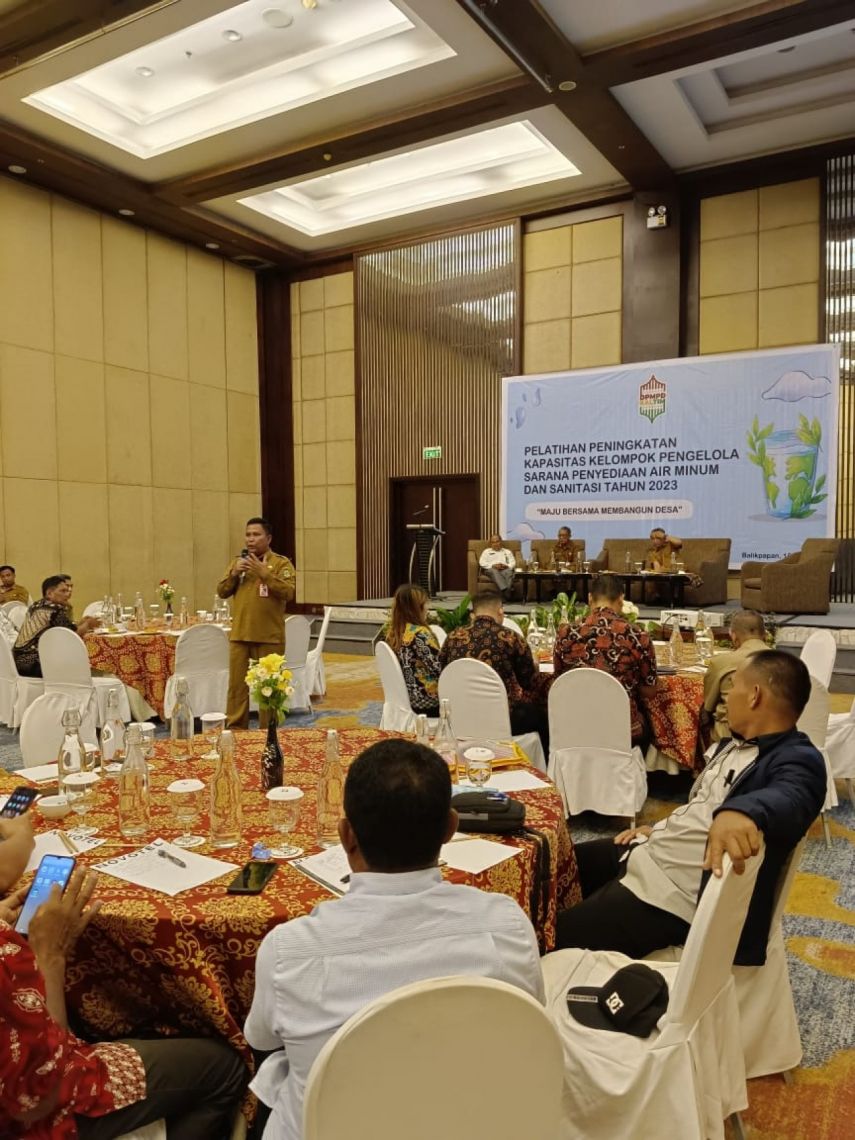 Wujudkan Desa Layak Air Bersih dan Sanitasi melalui Pelatihan Peningkatan KP SPAMS 2023 di Balikpapan