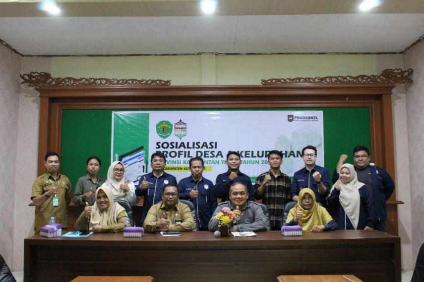 DPMPD Kaltim Gelar Sosialisasi Prodeskel di Kutim, Prodeskel Diharap jadi Media Komunikasi Antara Pusat Hingga Desa