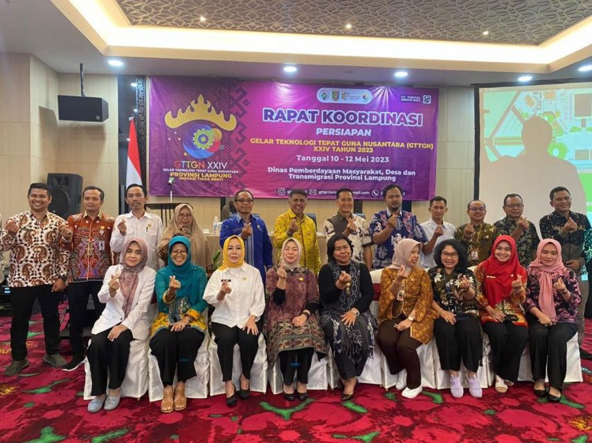 Menuju Agenda TTGN XXIV di Lampung, DPMPD Kaltim Hadiri Rapat Persiapan