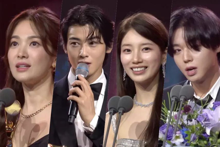 Song Hye Kyo Raih Daesang di Blue Dragon Series Awards 2023, Berikut Daftar Pemenang Lainnya
