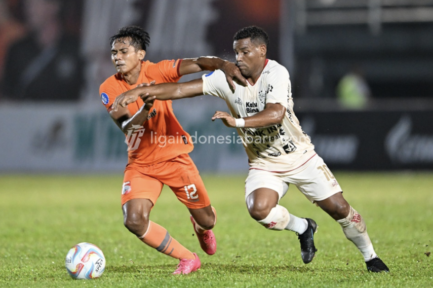 Bermain Impresif, Borneo FC Raih 3 Poin dari Bali United, Masuk Peringkat 4 Klasemen Sementara Liga 1