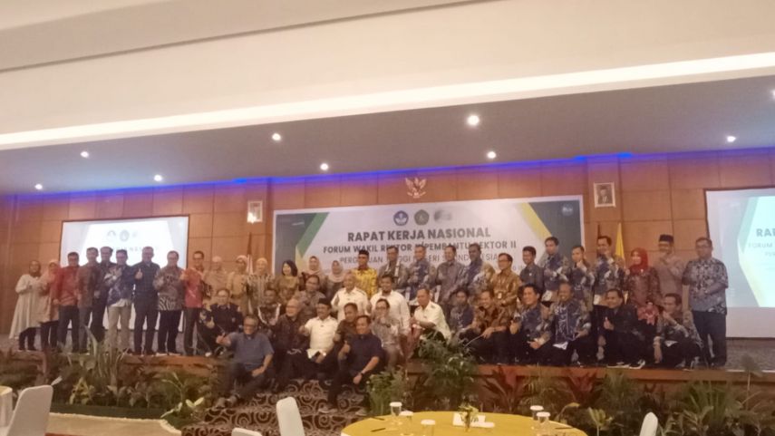 Unmul Jadi Tuan Rumah Pelaksanaan Rakernas Forum WR II/PR II PTN se-Indonesia