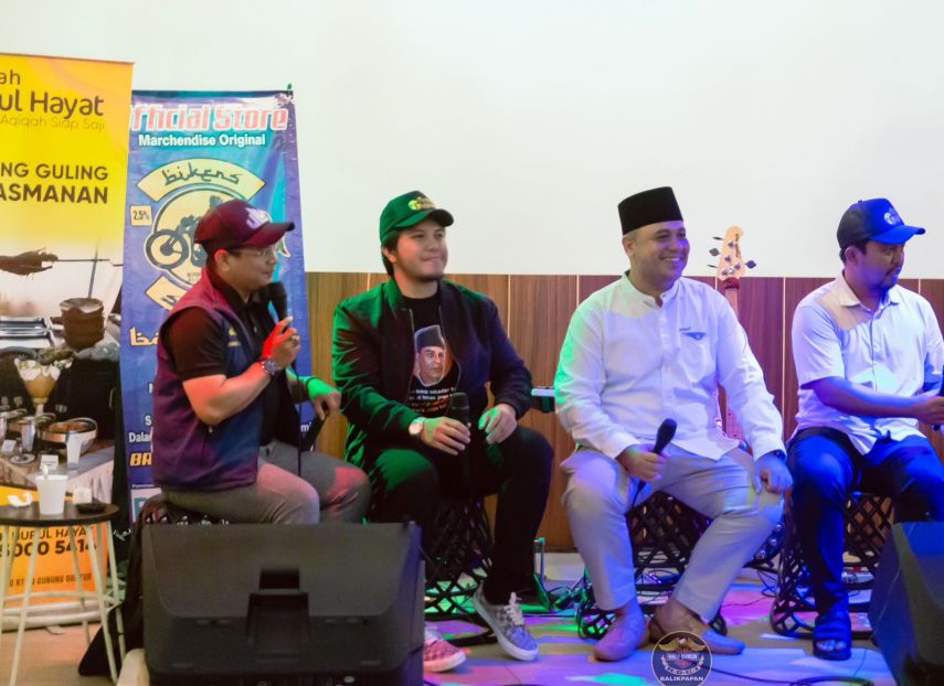 Sulthan Nur Hidayatullah jadi Mystery Guest di Bengkel Dakwah Bikers Subuhan & HDCI Balikpapan