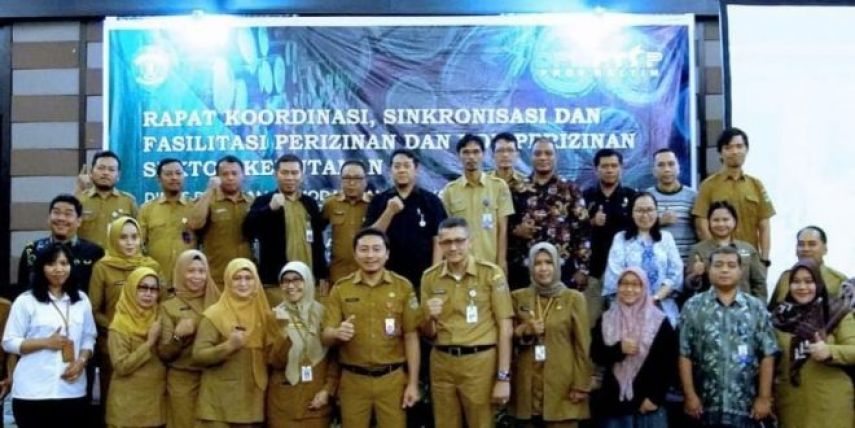 Wujudkan Pemahaman yang Sama, DPMPTSP Kaltim Gelar Rakor Sinkronisasi dan Fasilitas Penyelenggaraan Perizinan Sektor Kehutanan