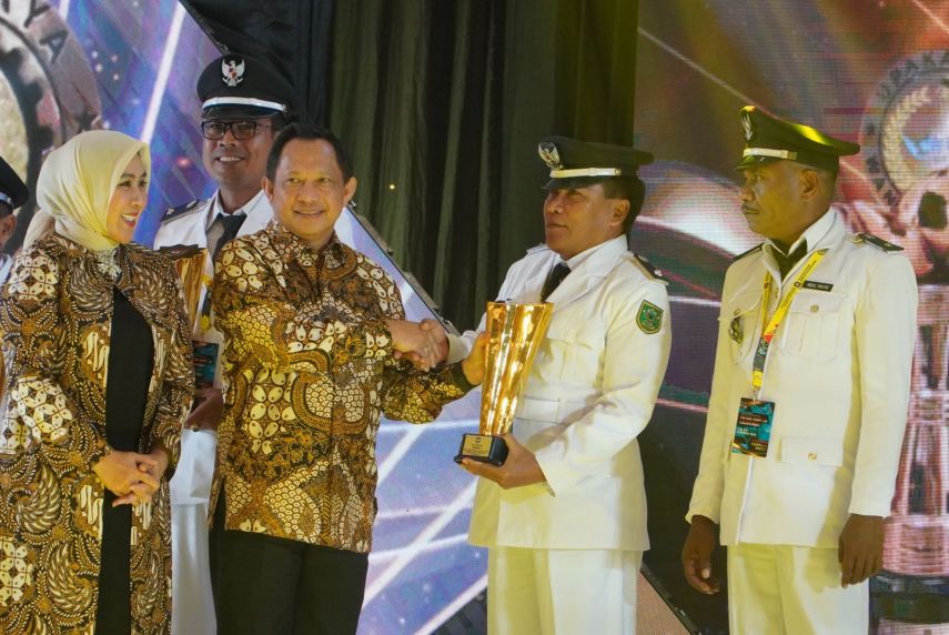 Labanan Makarti Raih Juara Pertama Lomba Desa Tingkat Nasional Regional III Kalimantan-Sulawesi Tahun 2023