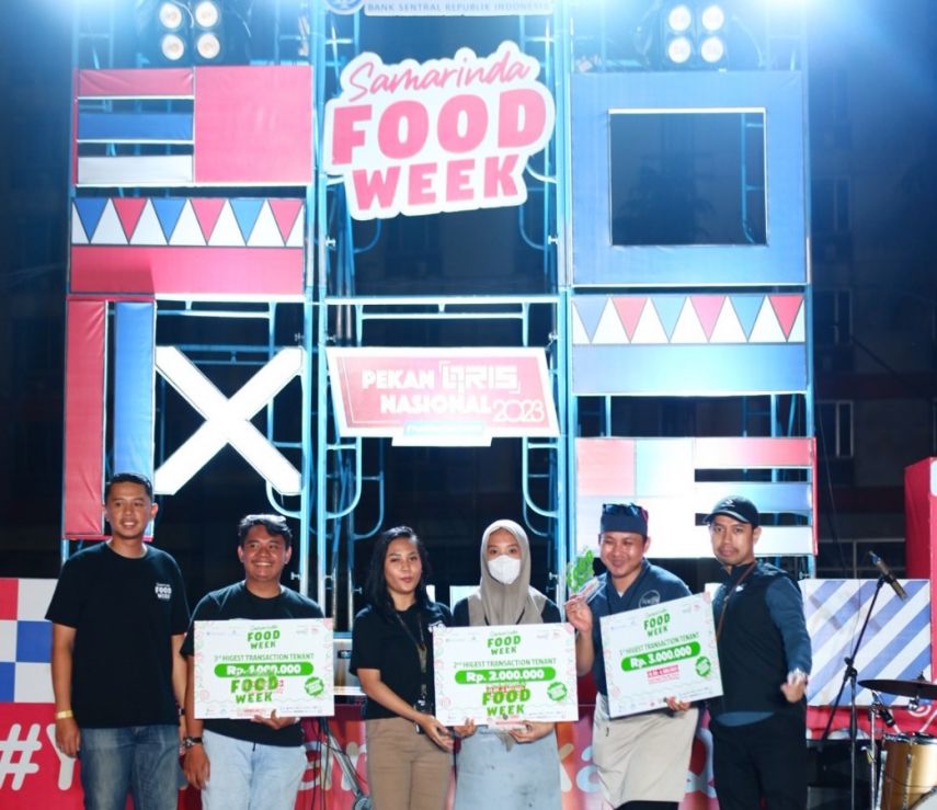 Primadona Bernama QRIS di Samarinda Food Week 2023