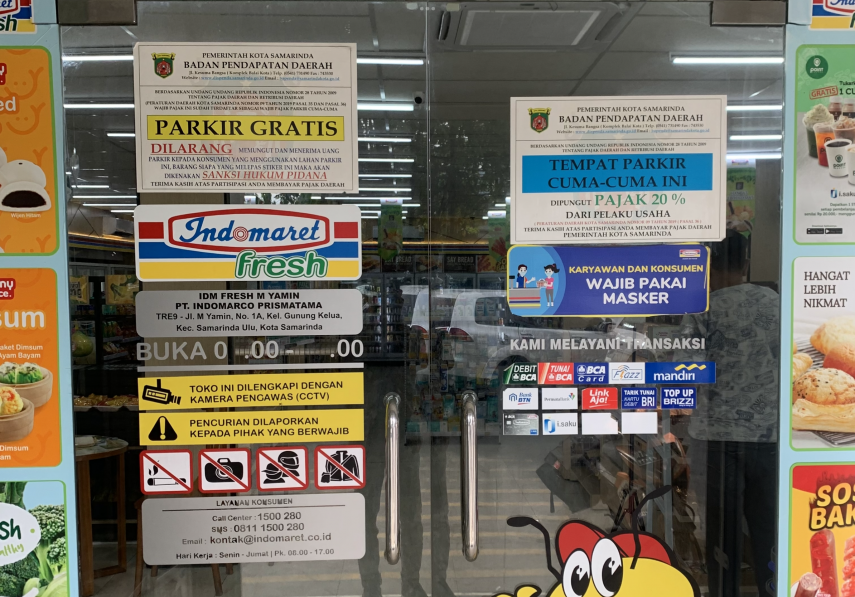 Parkir Gratis di Indomaret dan Alfamart: Dishub Samarinda Akan Tindak Jukir Liar