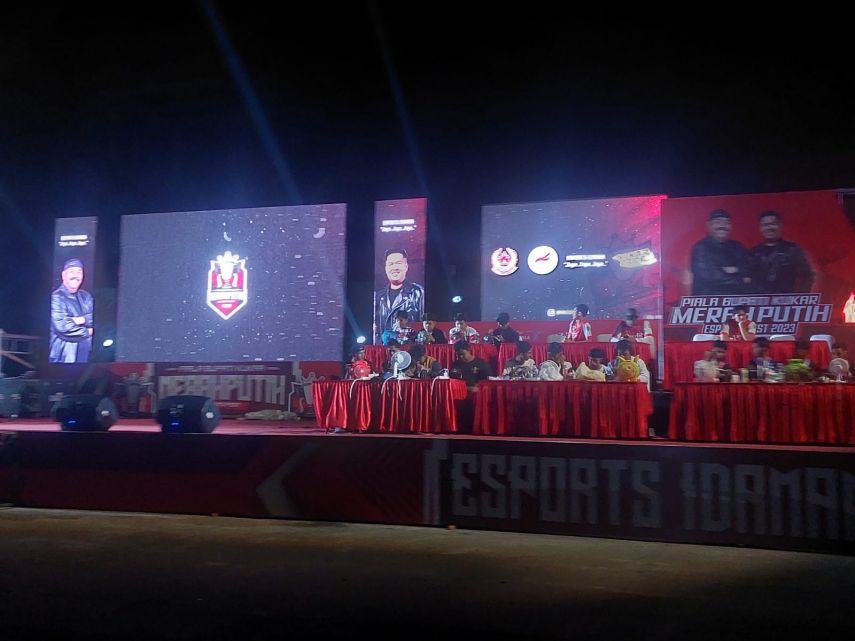 Ribuan Peserta Ramaikan Piala Bupati Kukar Merah Putih E-Sport Festival 2023
