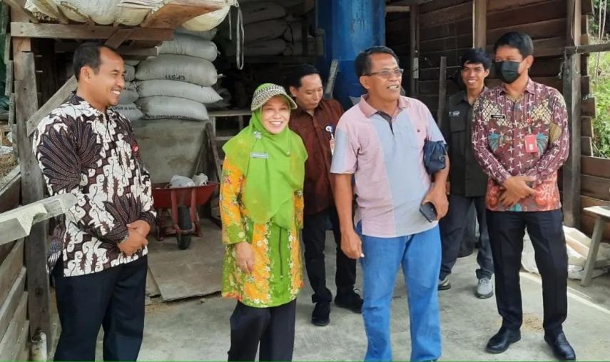 Tim Klarifikasi Lomba Desa dan Kelurahan Tingkat Region III Tahun 2023 Menilai Kesesuaian Data Administrasi dan Lapangan