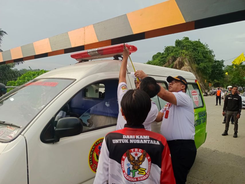 Belasan Ambulance Masih Sangkut, Dishub Samarinda Bakal Tinjau Ulang Ketinggian Portal Jembatan Mahkota II