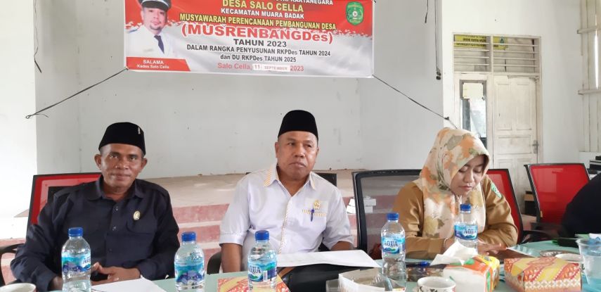 Abdul Wahab Arief Terima Aspirasi Peningkatan Infrastruktur di Desa Salo Cella Muara Badak