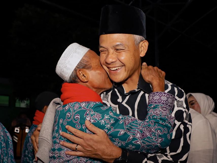 Ganjar Pranowo Ungkap Pembicaraan Saat Makan Siang Ceria dengan Jokowi dan Prabowo