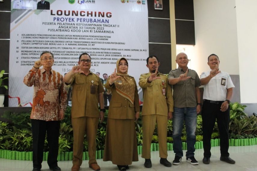 Pemkab Berau Launching Enam Proyek Perubahan