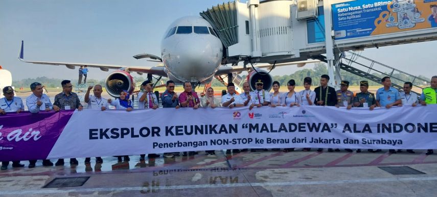 Pesawat Batik Air Kembali Buka Rute Penerbangan ke Berau