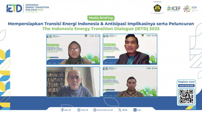 Transformasi Sektor Ketenagalistrikan di Indonesia Jadi Fokus Indonesia Energy Transition Dialogue 2023