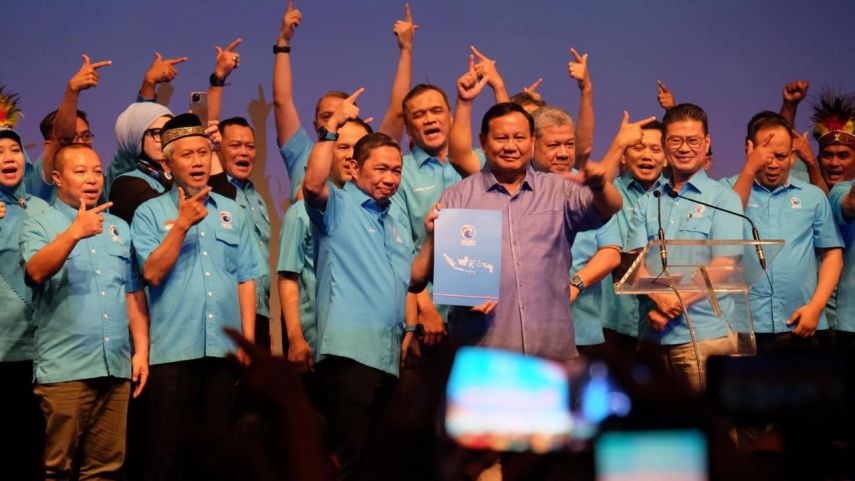 Partai Gelora Resmi Deklarasikan Dukungan untuk Prabowo Subianto sebagai Calon Presiden di Pilpres 2024