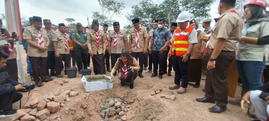Bumi Perkemahan Mayang Mangurai II Mulai Dibangun di Lokasi PT Bara Jaya Utama