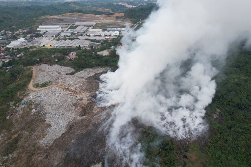 Dampak Kebakaran TPA Bukit Pinang, Dinkes Samarinda Ingatkan Masyarakat tentang Bahaya ISPA