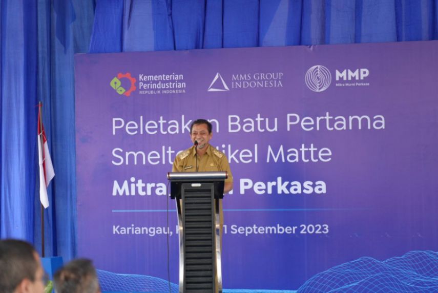 Industri Smelter Nikel Matte di Kariangau, Balikpapan Siap Produksi Mulai 2025, Hadi Mulyadi: Utamakan Penduduk Lokal