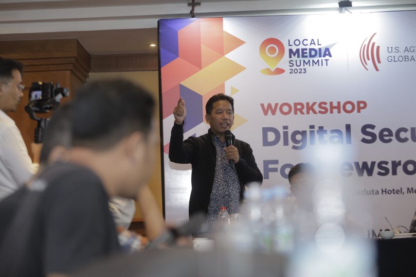 Pre-Event Local Media Summit 2023 Soroti Pentingnya Digital Security untuk Media dan Jurnalis