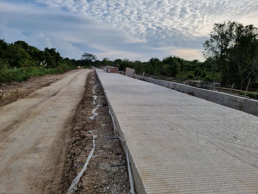 Optimalisasi Infrastruktur di Kukar, Jalan Desa Beloro Bakal Segera Disemen