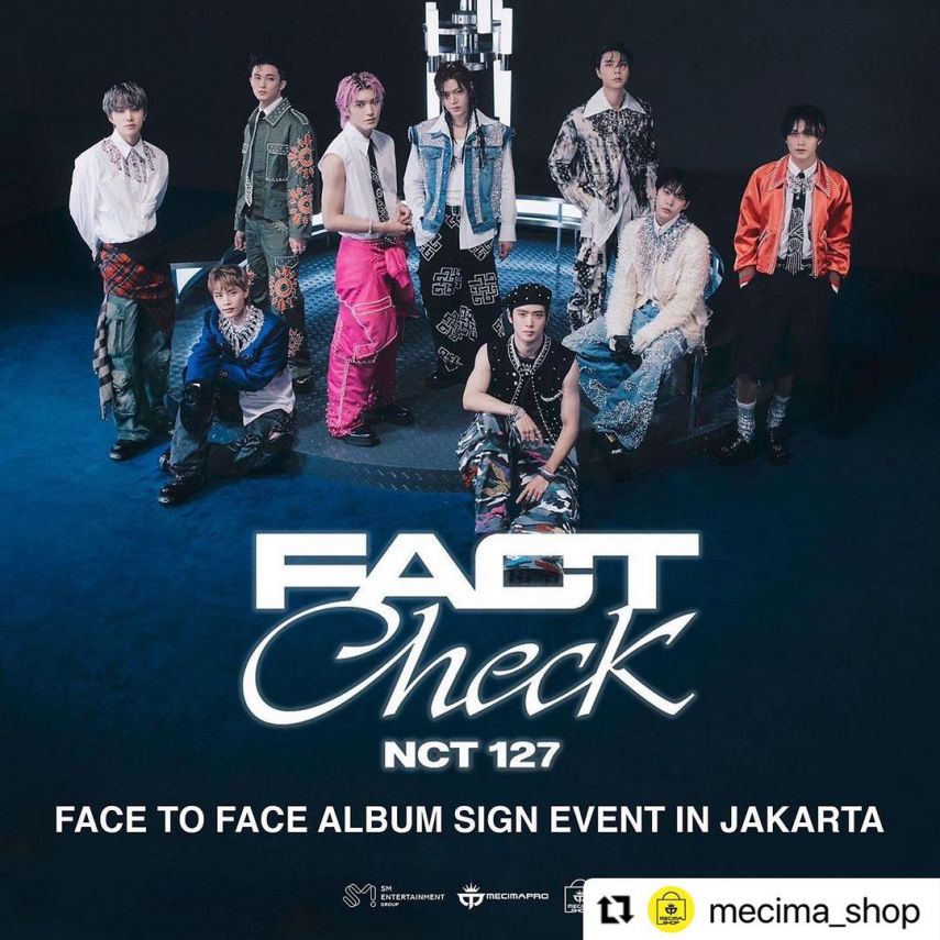 NCT 127 Bakal Gelar Fansign Album Fact Check Tatap Muka di Jakarta! Berikut Jadwal dan Ketentuannya