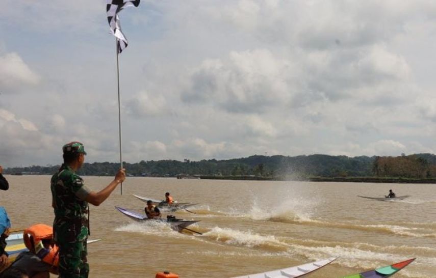 Perpaduan Budaya dan Pariwisata, Open Race Ketinting Sport di Sungai Mahakam Tenggarong Bakal Digelar selama 3 Hari