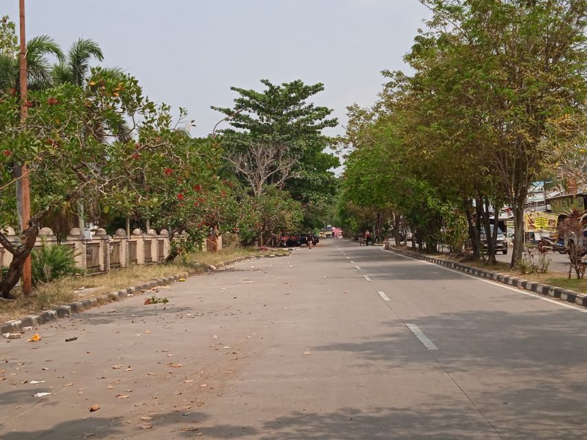 Bekas Jalan Anggi Kini Bebas Parkir Liar, Dishub Samarinda Tetap Awasi Kawasan Samping Masjid Islamic Center