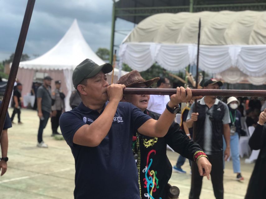 OIKN Dorong Pelestarian Budaya Kalimantan Melalui Turnamen Sumpit Nusantara