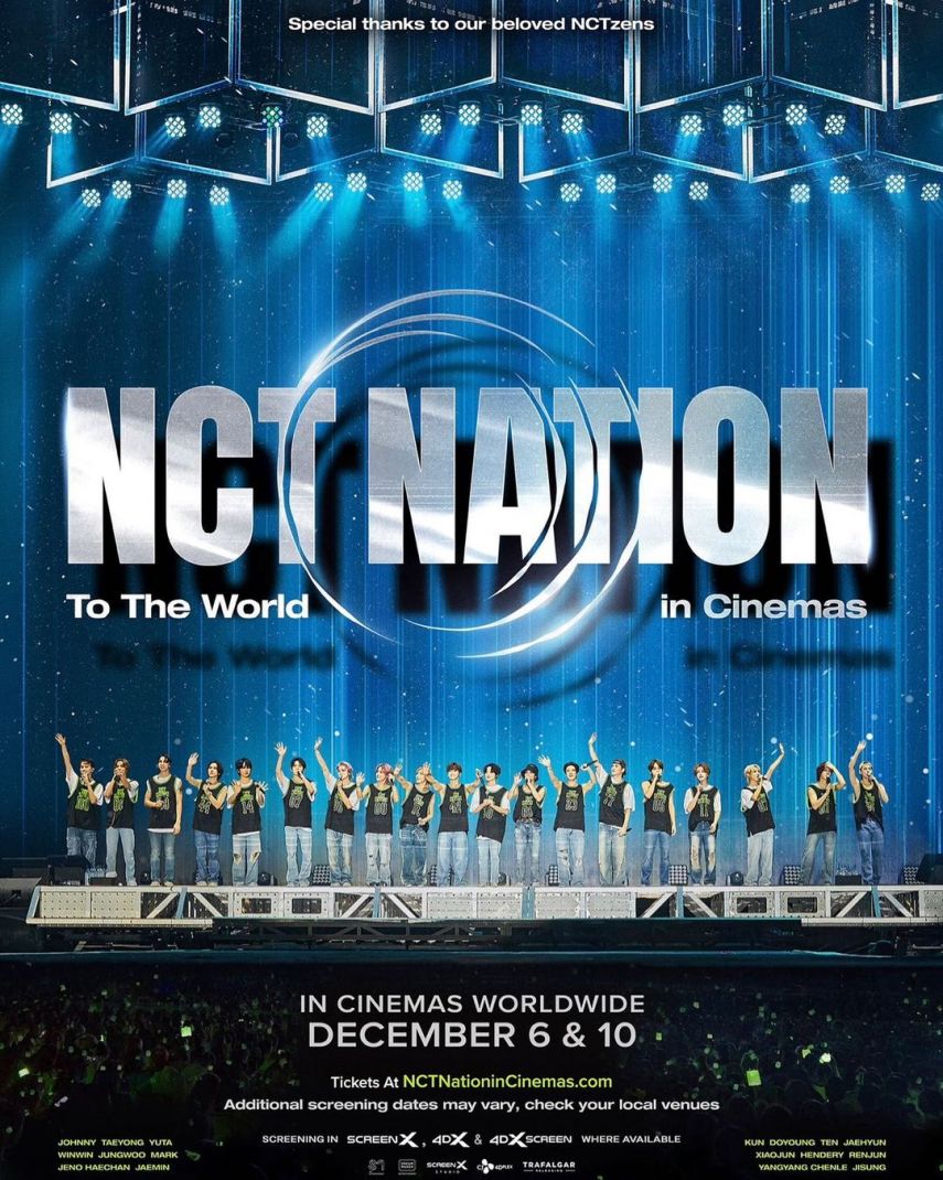 Jangan Sampai Ketinggalan! Film NCT NATION: To The World Segera Tayang di Bioskop, Berikut Jadwal Tayangnya