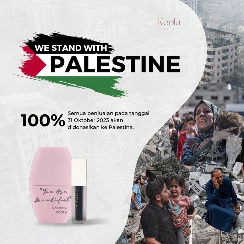 Ini 10 Daftar Brand Skincare Lokal yang Support Palestina, Ada Wardah hingga Kahf
