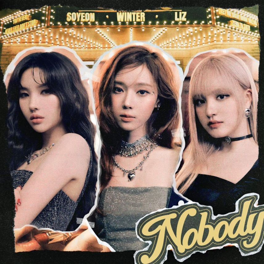 Guncang 3 Fandom! Soyeon (G)-IDLE, Winter Aespa, dan Liz IVE Kolaborasi di Lagu Nobody