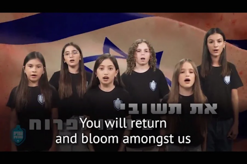 Ramai Dibicarakan! Israel Buat Video Anak-Anak Nyanyikan Lagu Dukung Genosida Palestina