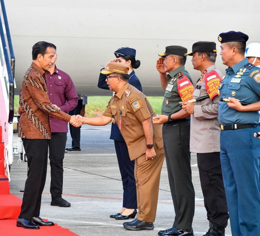Pj Gubernur Kaltim Akmal Malik Paparkan Kesiapan Kawasan Penyangga Sambut IKN ke Presiden Jokowi