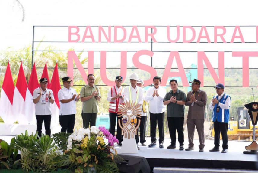 Pembangunan Bandara IKN Nusantara Telah Diresmikan Presiden Jokowi, Target Beroperasi Mulai Desember 2024