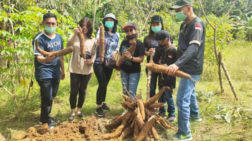 Makan Singkong Selingkuh di Lokasi Jadi Daya Tarik Wisata Desa Jembayan Tengah