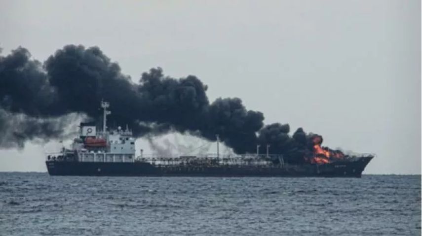 Kapal Tanker Komersial Jepang Diserang Drone di Samudera Hindia, Pentagon Sebut Diluncurkan dari Iran