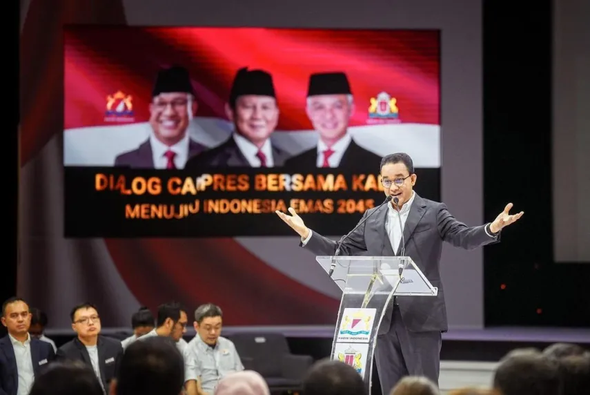 Viral! Videotron Kampanye Anies Baswedan Sumbangan dari KPopers Diturunkan, Warganet: Baliho & Spanduk Gak Relevan