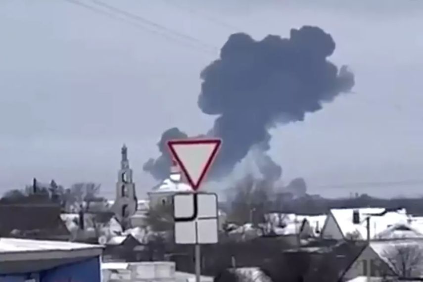 Pesawat Militer Rusia yang Angkut Tahanan Ukrania Alami Kecelakaan, 74 Orang Tewas