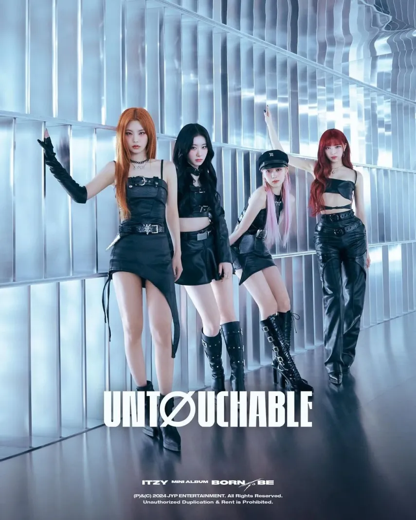 Lirik Lagu Untouchable - ITZY Versi Hangul dan Romanisasi