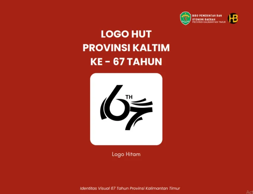 Peringatan HUT ke-67 Provinsi Kaltim 2024: Berikut Tema, Makna, dan Link Download Logo