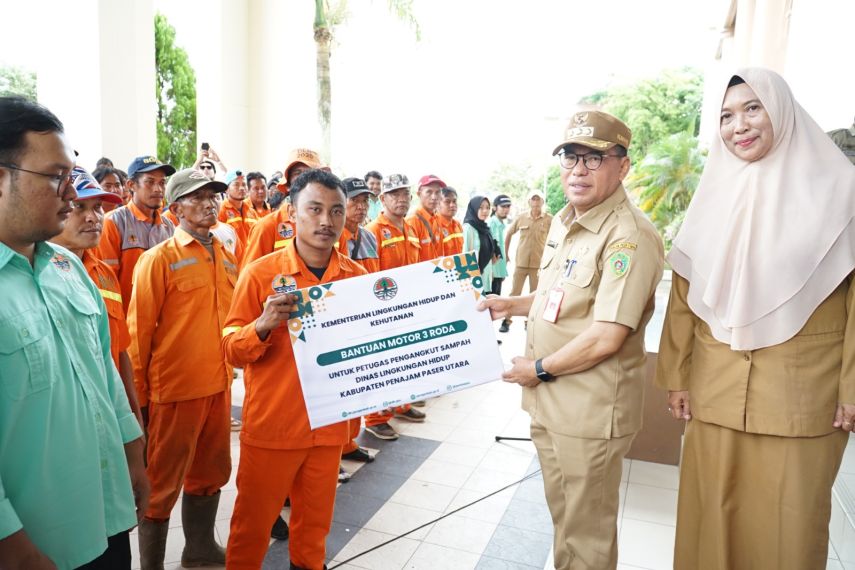 PPU Terima Donasi Motor Sampah dari Kementerian Lingkungan Hidup