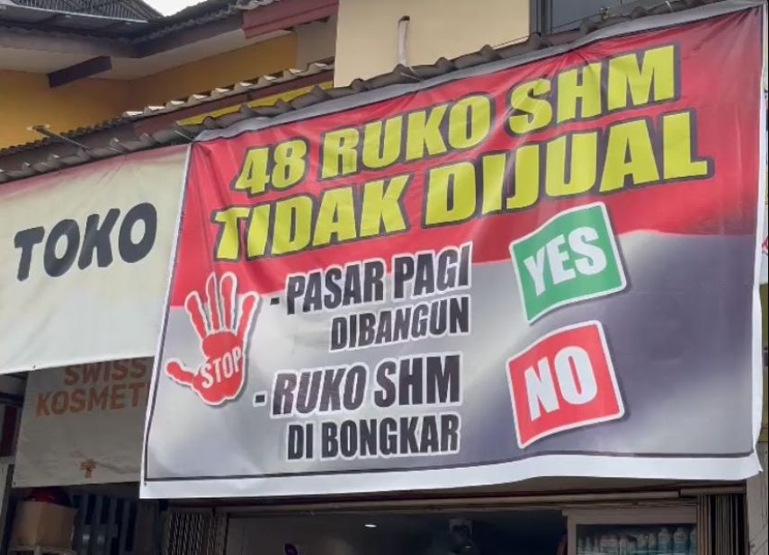 Tanggapi Spanduk 48 Ruko SHM Pasar Pagi Tidak Dijual, Andi Harun: Mungkin Dialognya Masih Kurang