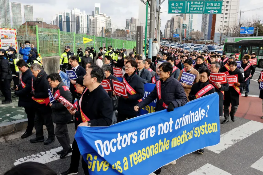 Aksi Mogok Massal Dokter Korea Selatan Dilaporkan ke Polisi, Apa yang Sebenarnya Terjadi?