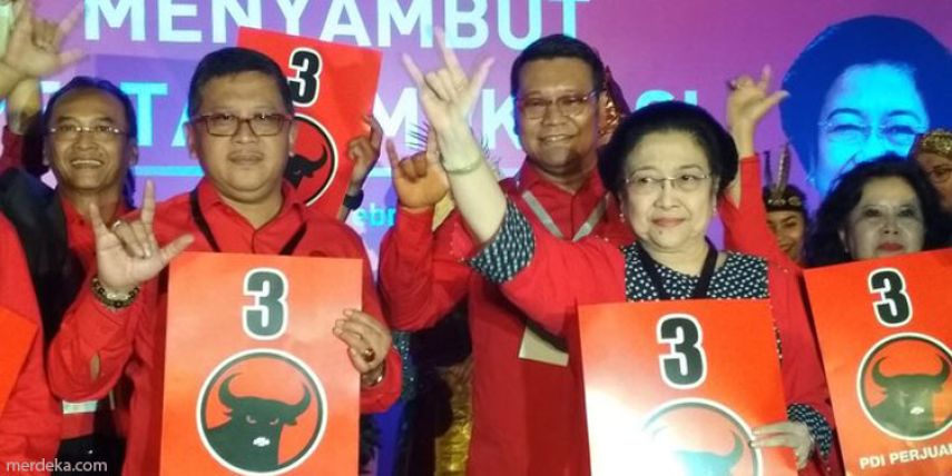 Hasil Hitung Cepat Sementara Litbang Kompas: PDIP Bakal Menang Hatrick di Pemilu 2024