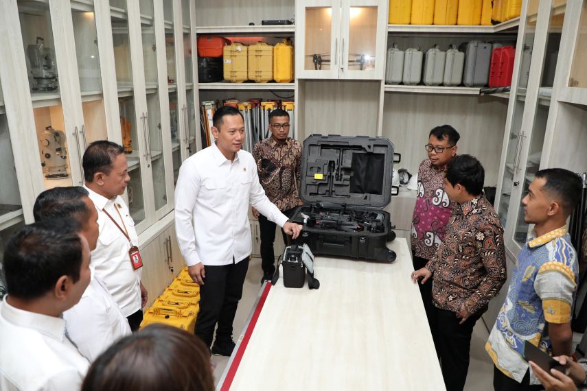 Menteri ATR/BPN Agus Harimurti Yudhoyono (AHY) Tinjau Kantor Wilayah BPN Kaltim: Dorong Peningkatan Kapasitas dan Integritas demi Kepercayaan Publik