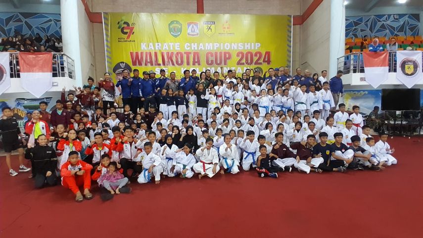 Ribuan Karateka Ramaikan Karate Championship Wali Kota Cup 2024