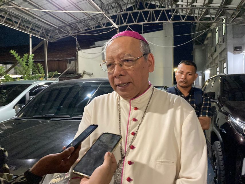 Uskup Agung Samarinda Serukan Pemilu Damai, Ajak Umat Katolik se-Kaltim Gunakan Hak Pilih